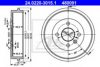 ATE 24.0220-3015.1 Brake Drum